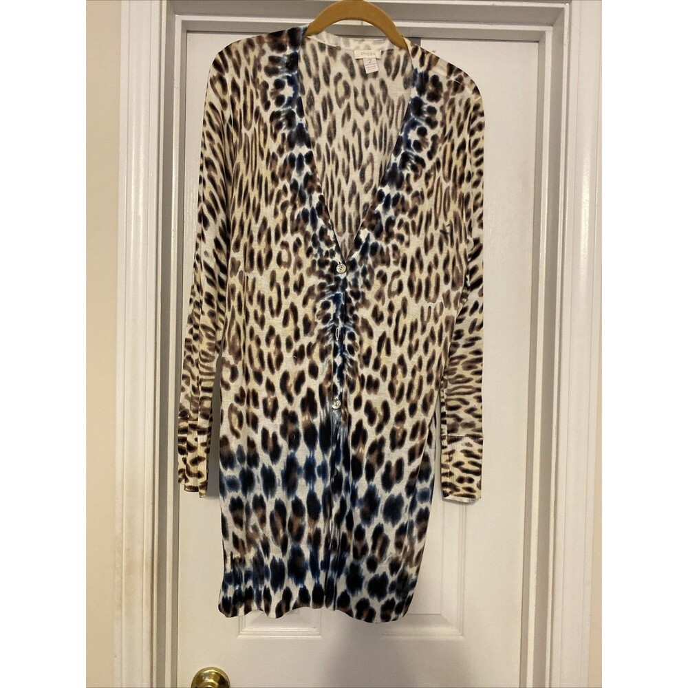 Womens Chico's size‎ 2 Cardigan Multi Color  As Is